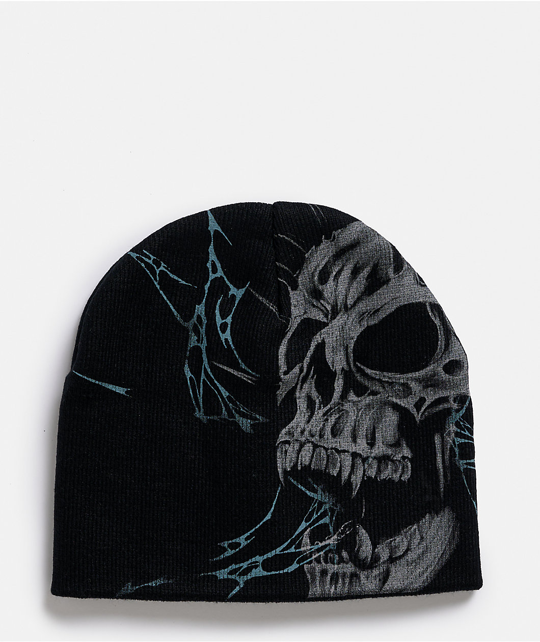 Vitriol Decay Black Skully Beanie