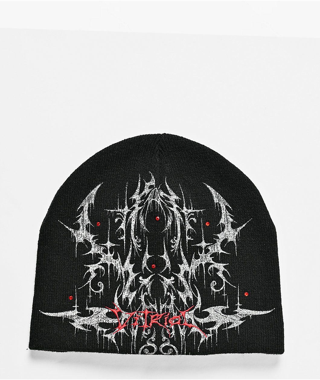 Vitriol Demon's Desire Black Skully Beanie