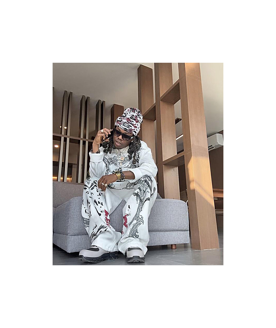 Vitriol Dirt Wing White Wash Boxy Hoodie