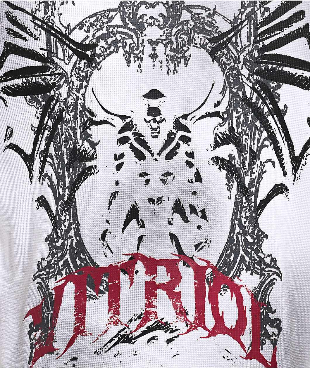 Vitriol Dirt Wing White Wash Thermal Long Sleeve T-Shirt
