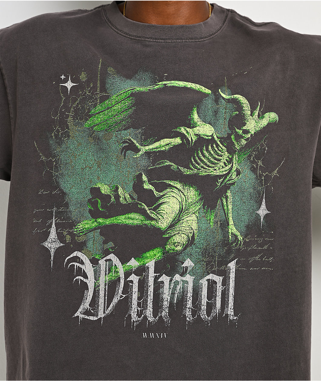 Vitriol Divine Agony Vintage Grey T-Shirt
