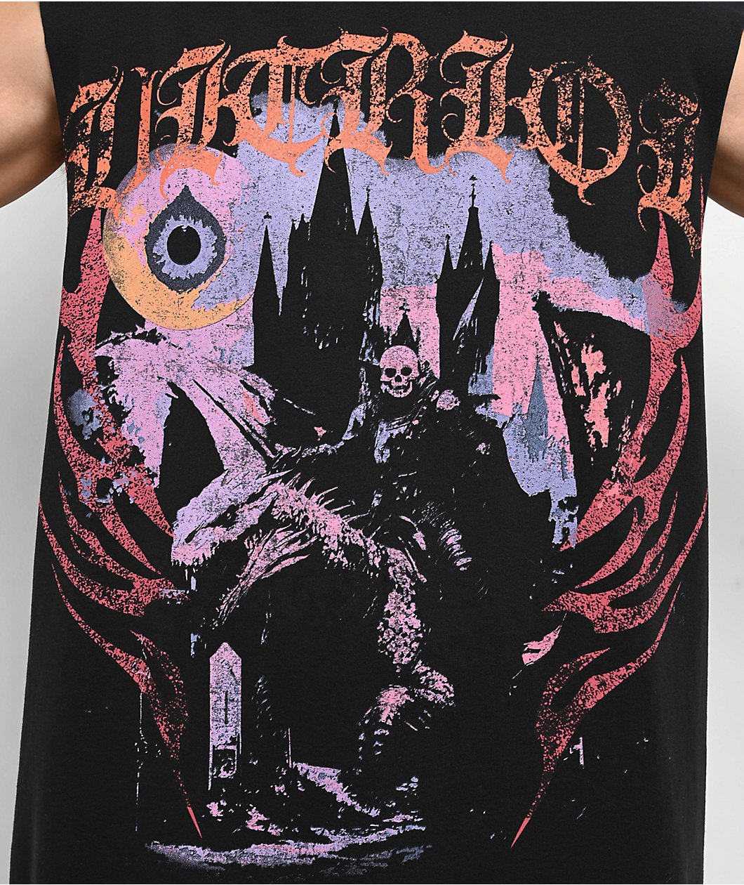 Vitriol Draconia Black Tank Top