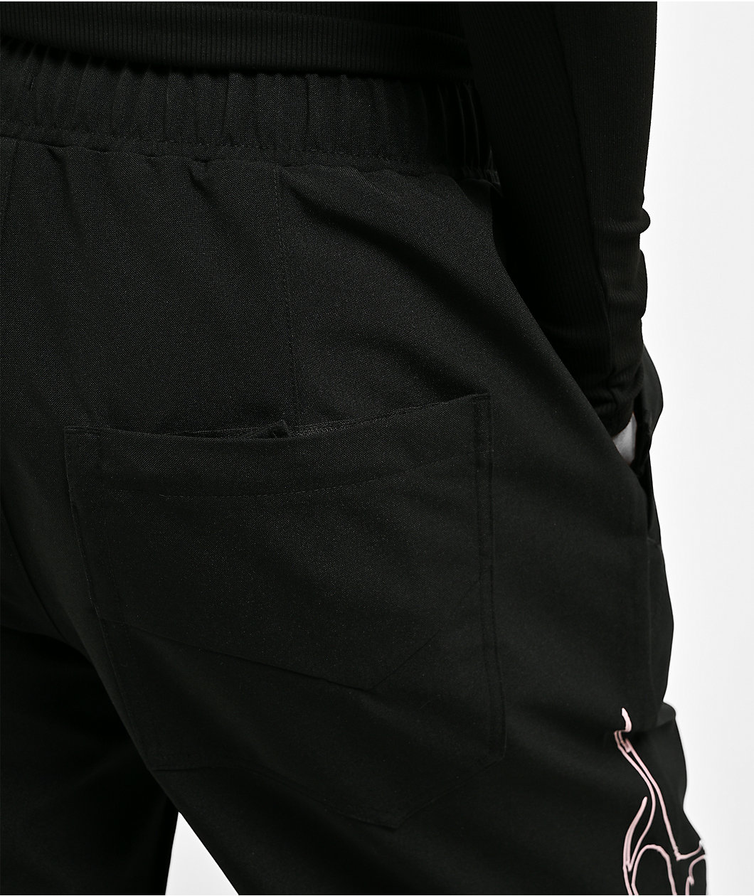 Vitriol Dusk Black & Pink 10K Snowboard Pants