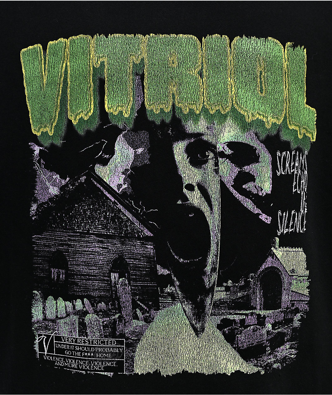 Vitriol Echo Black Hoodie