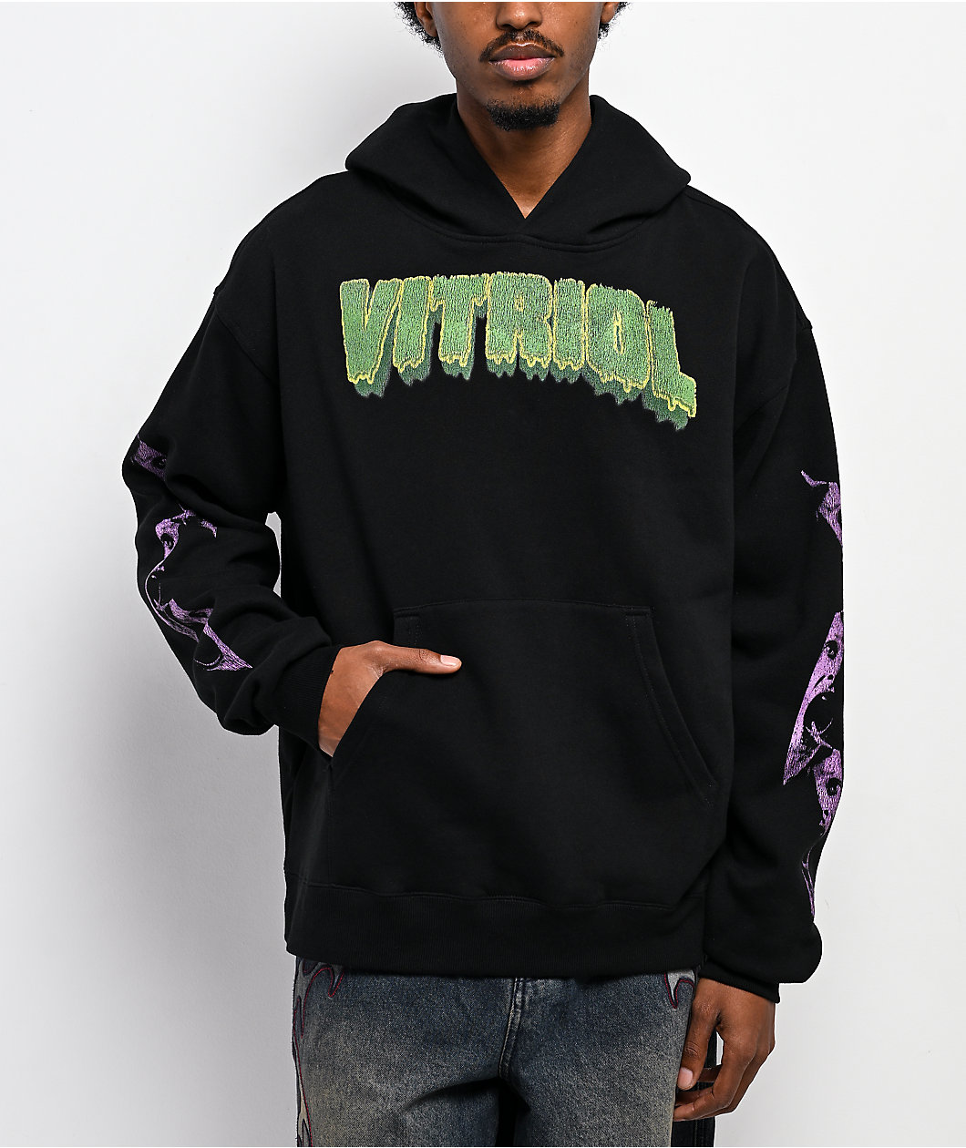 Vitriol Echo Black Hoodie