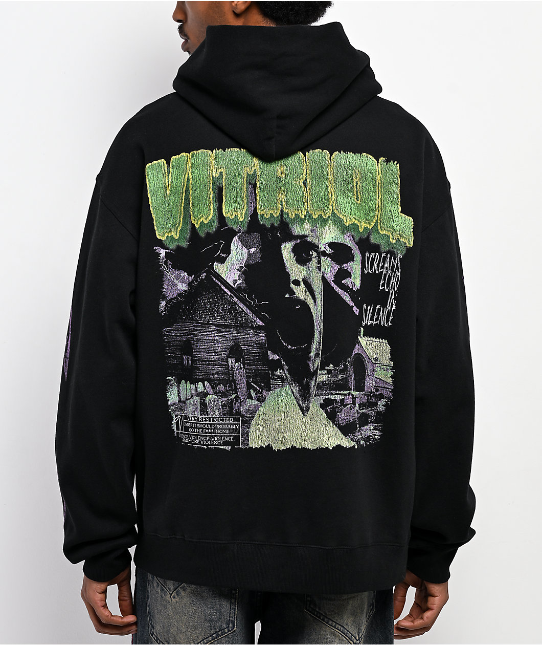 Vitriol Echo Black Hoodie