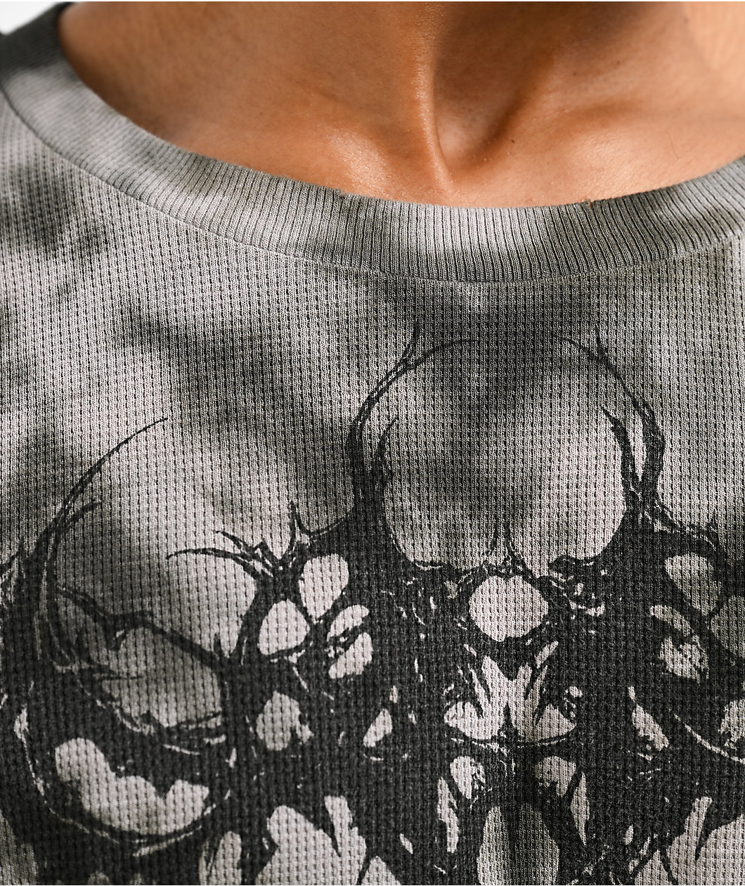 Vitriol Every Tear Black Wash Thermal T-Shirt