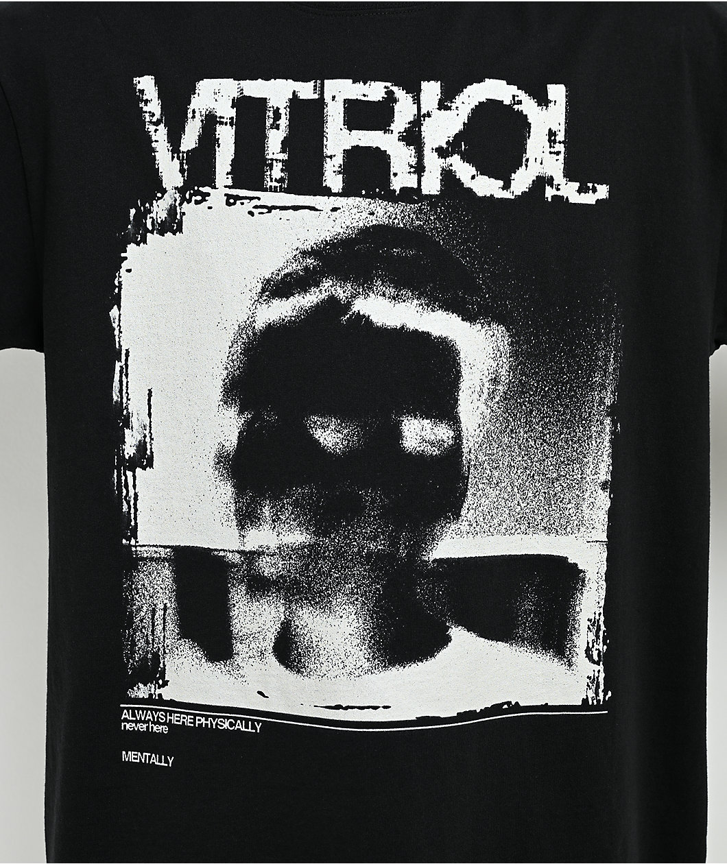 Vitriol Eyes Without A Face Black T-Shirt