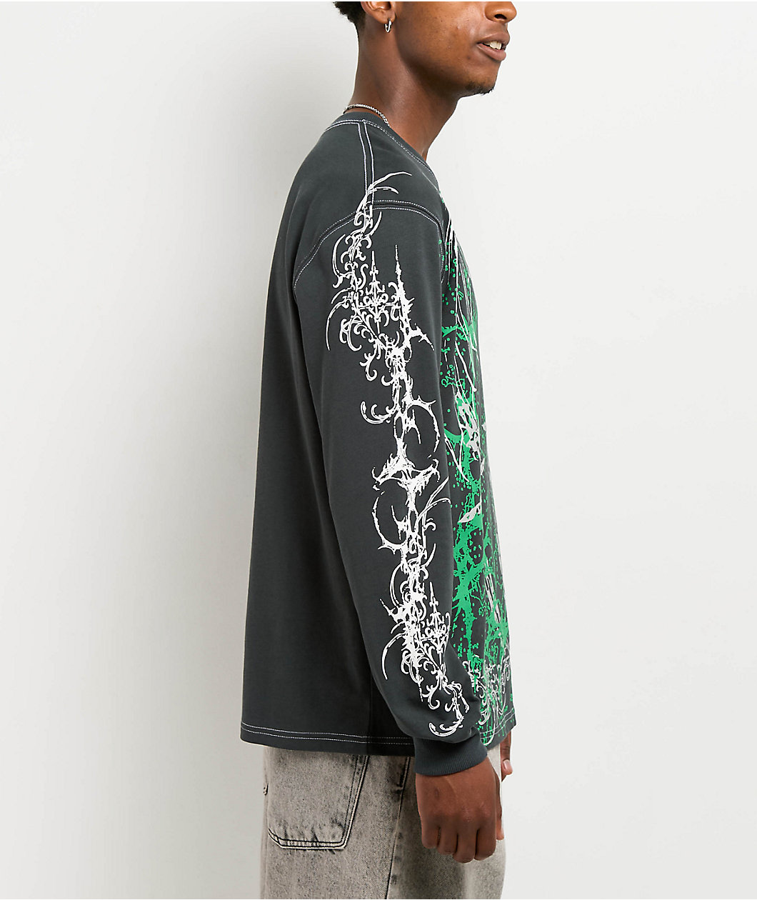 Vitriol Five Kings Black Long Sleeve T-Shirt