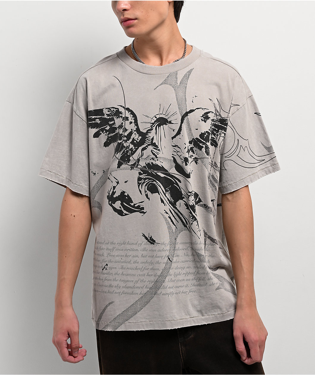 Vitriol Forsaken Grey T-Shirt