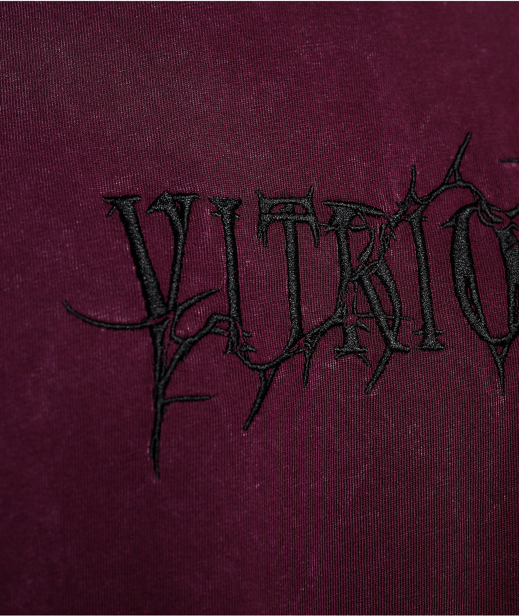 Vitriol Freak Boy Burgundy Wash T-Shirt