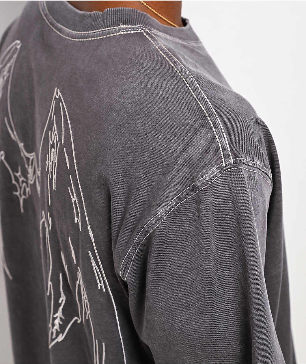 Vitriol Freak Boy Grey Wash T-Shirt