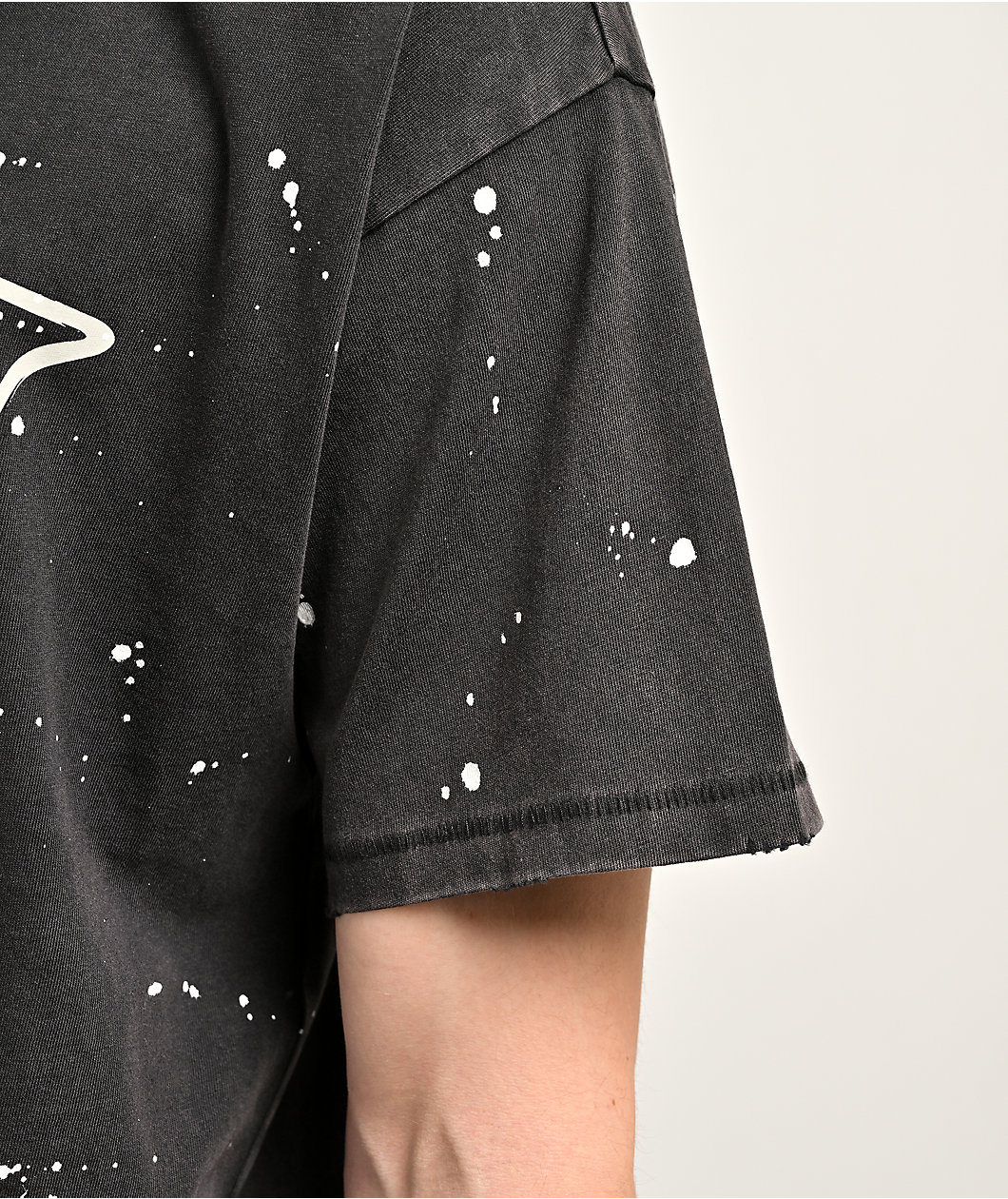 Vitriol From Ash Black Wash T-Shirt