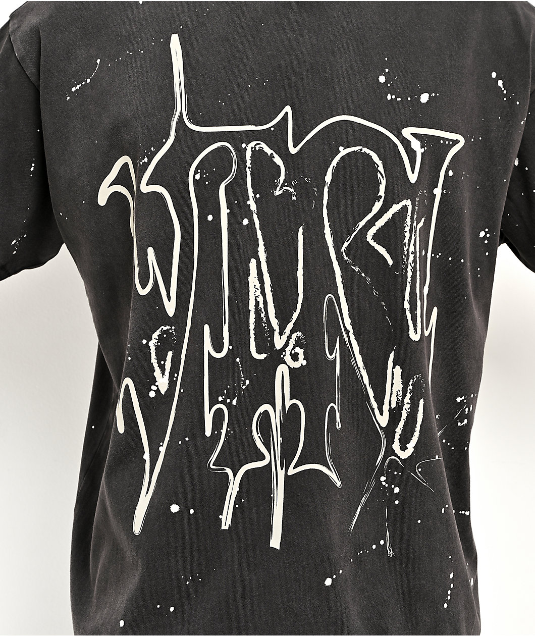 Vitriol From Ash Black Wash T-Shirt