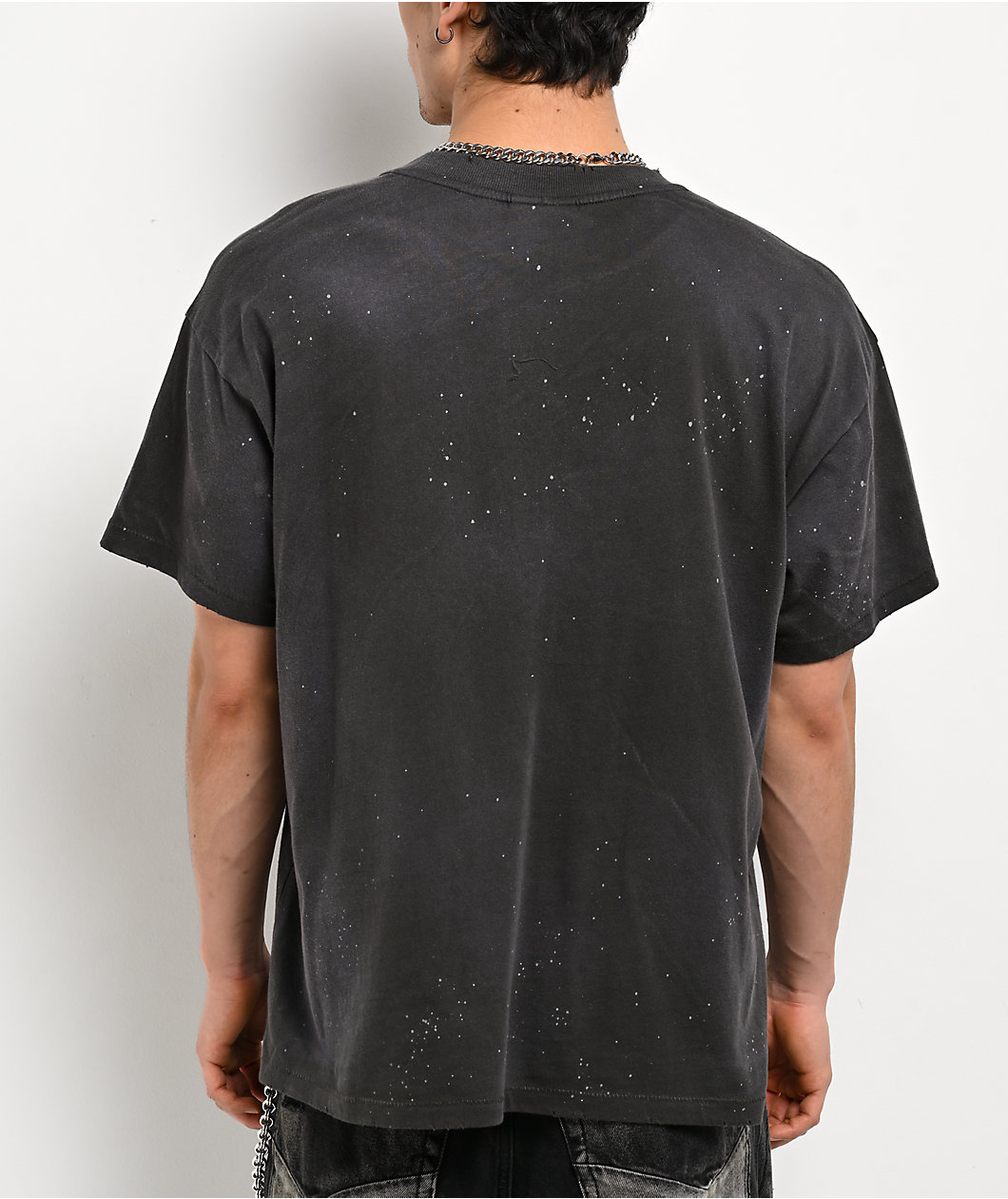 Vitriol From Ash Grey Wash T-Shirt