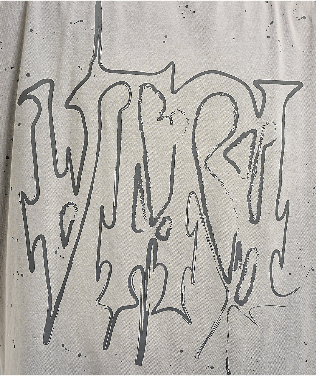 Vitriol From Ash White & Grey 2fer Long Sleeve T-Shirt