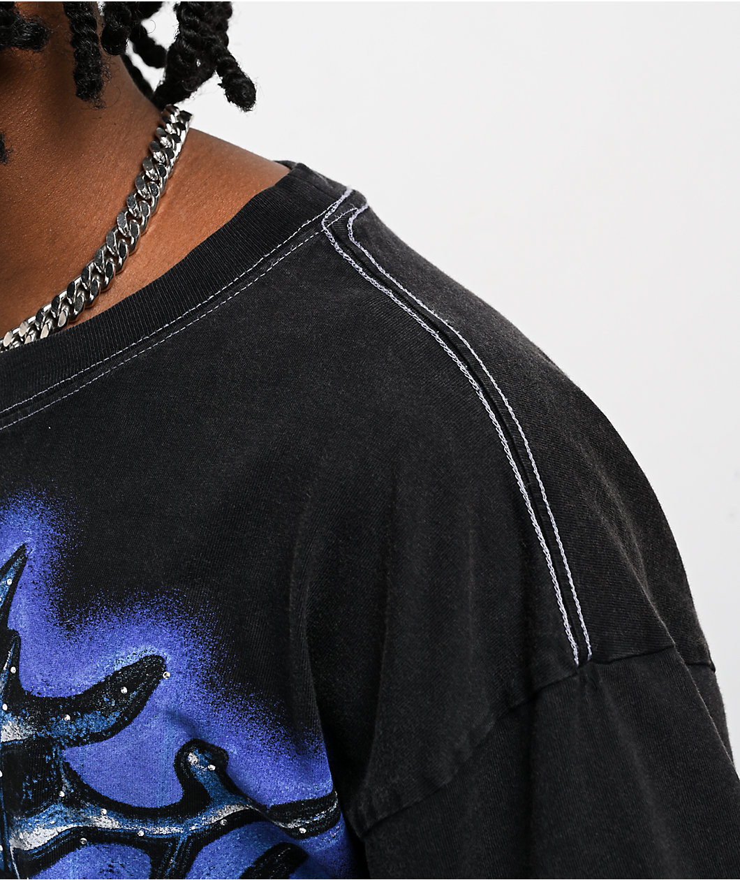 Vitriol Game Over Black Wash T-Shirt