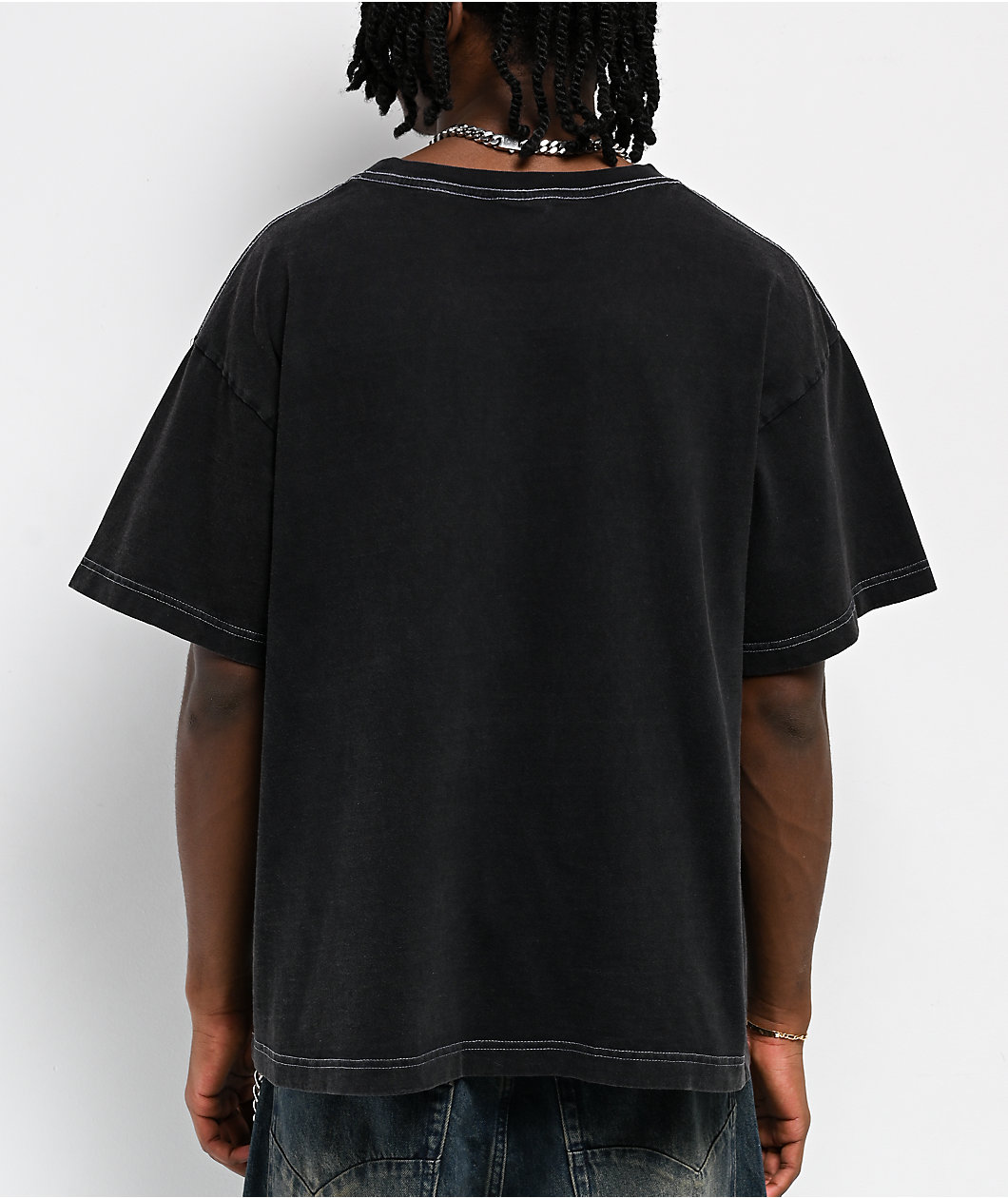 Vitriol Game Over Black Wash T-Shirt