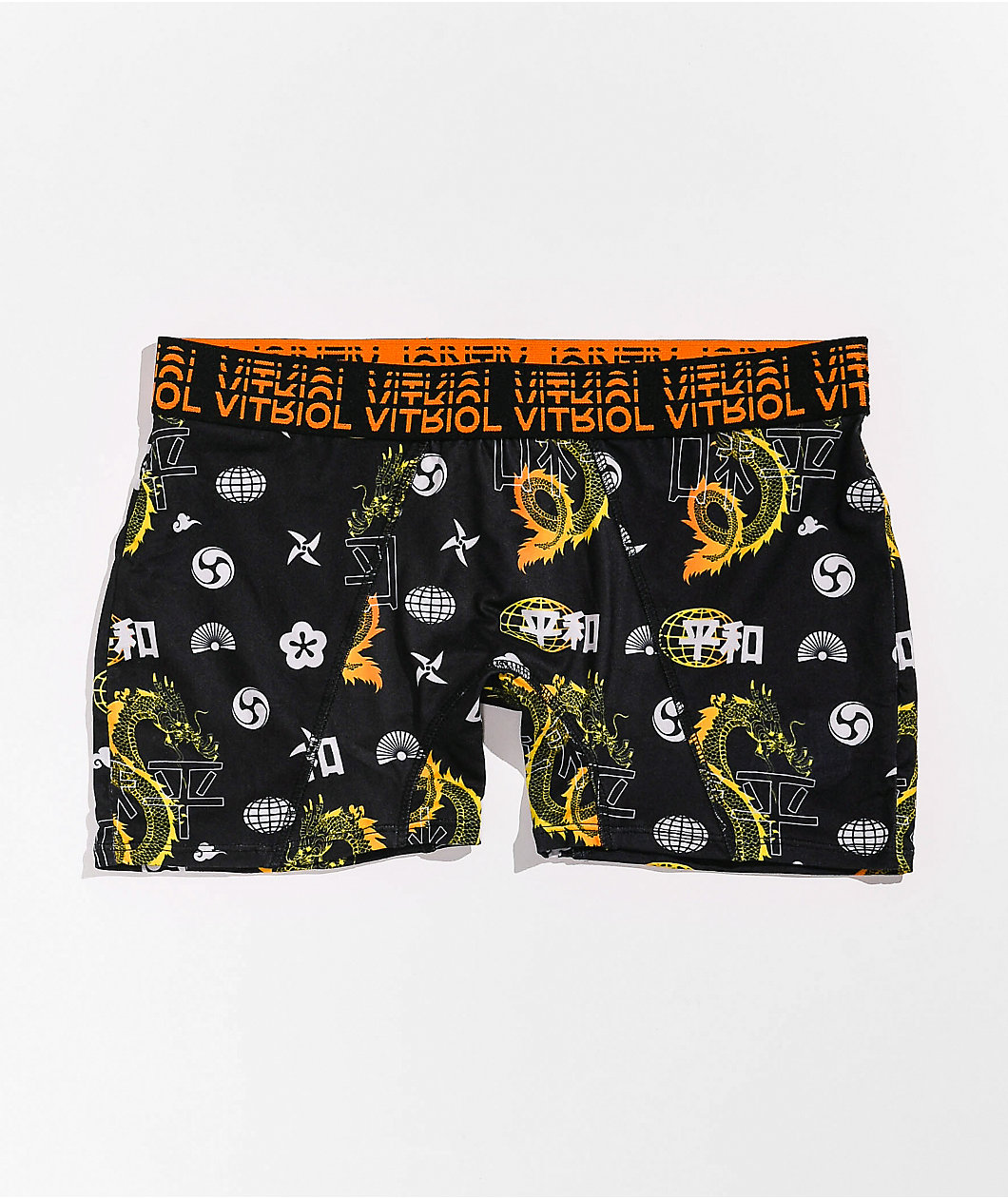 Vitriol Gilly Dragons Boyshort Underwear