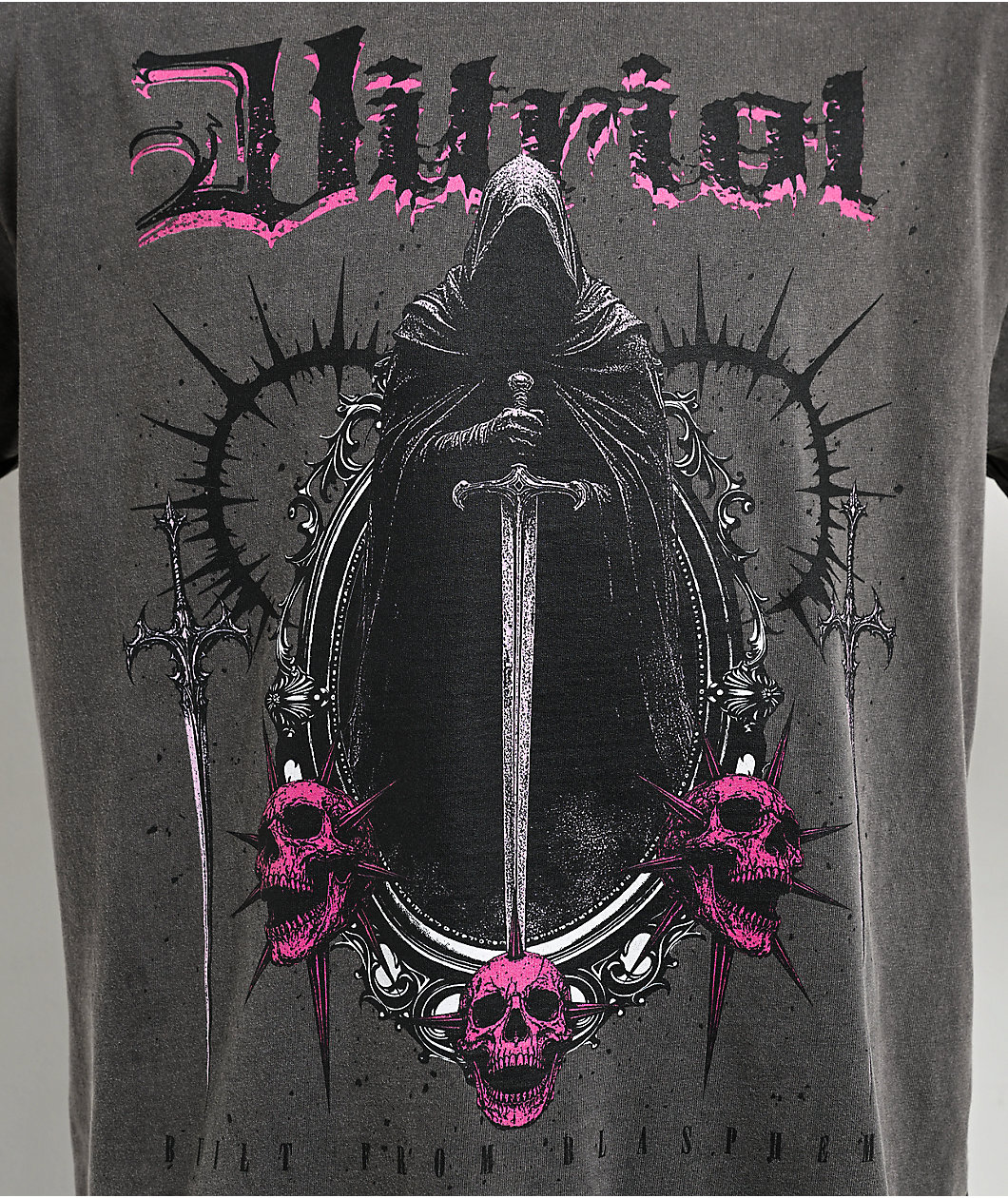 Vitriol Gothic Occult Grey T-Shirt