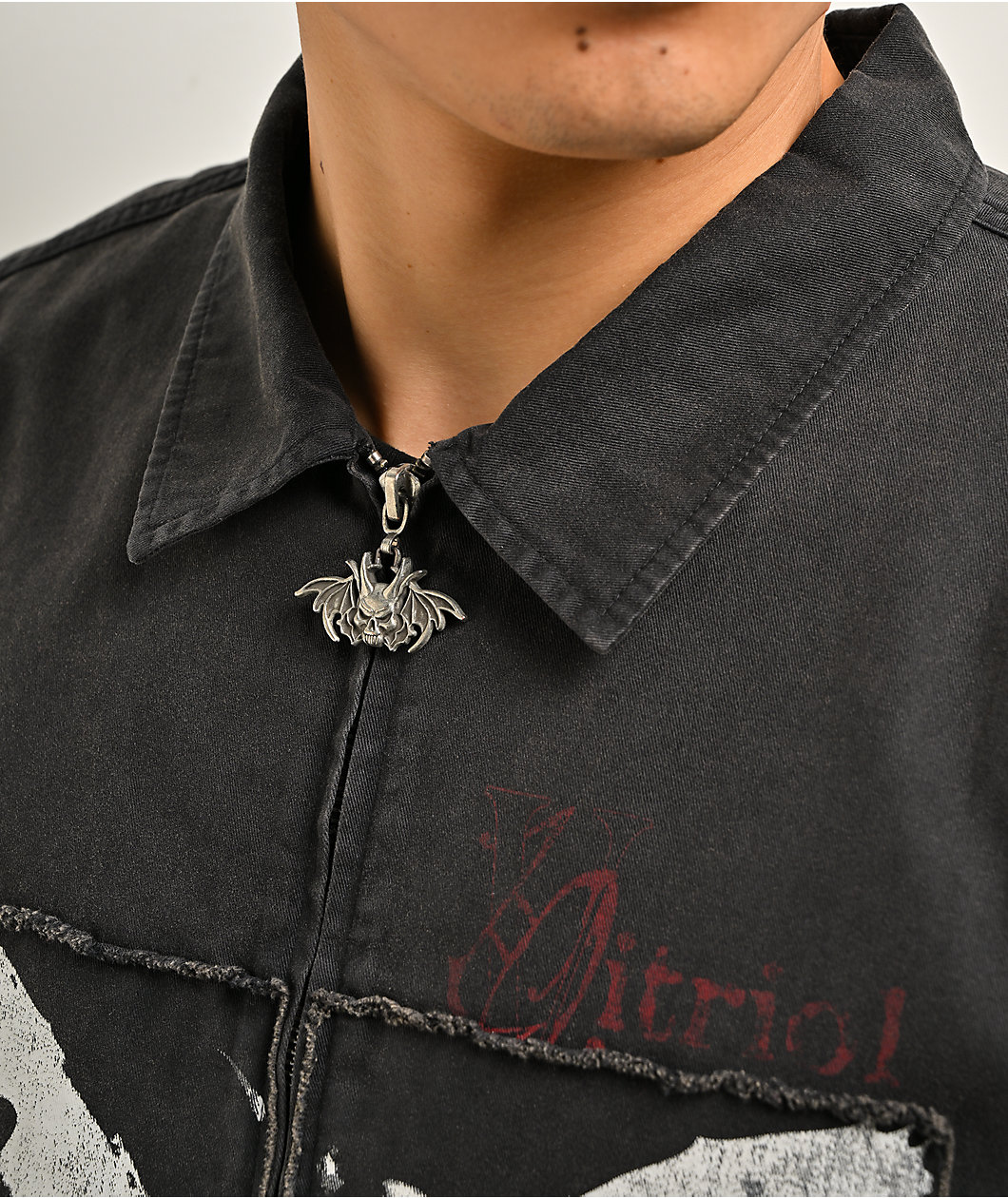 Vitriol Guardian Black Long Sleeve Work Shirt
