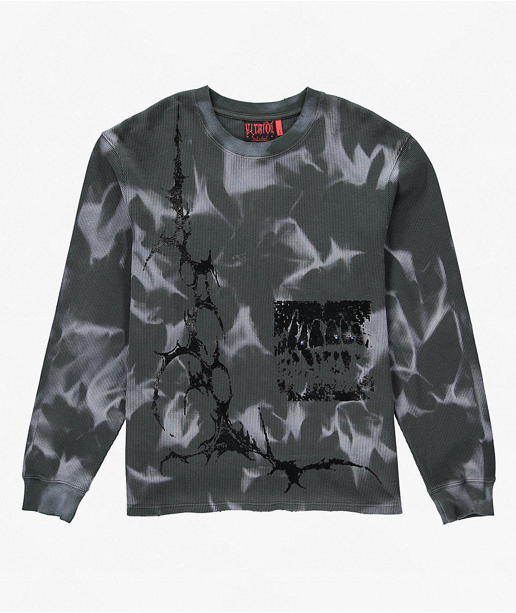 Vitriol Inferno Black Thermal Long Sleeve T-Shirt