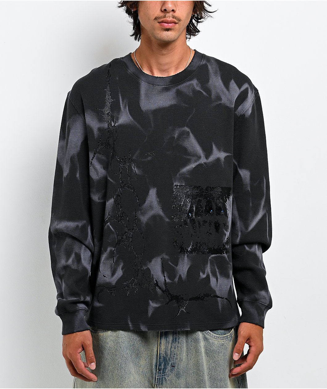 Vitriol Inferno Black Thermal Long Sleeve T-Shirt