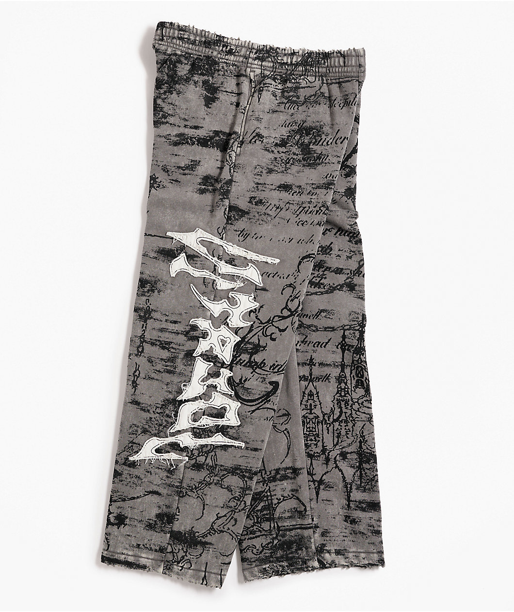 Vitriol Kids Void Scrolls Grey Sweatpants