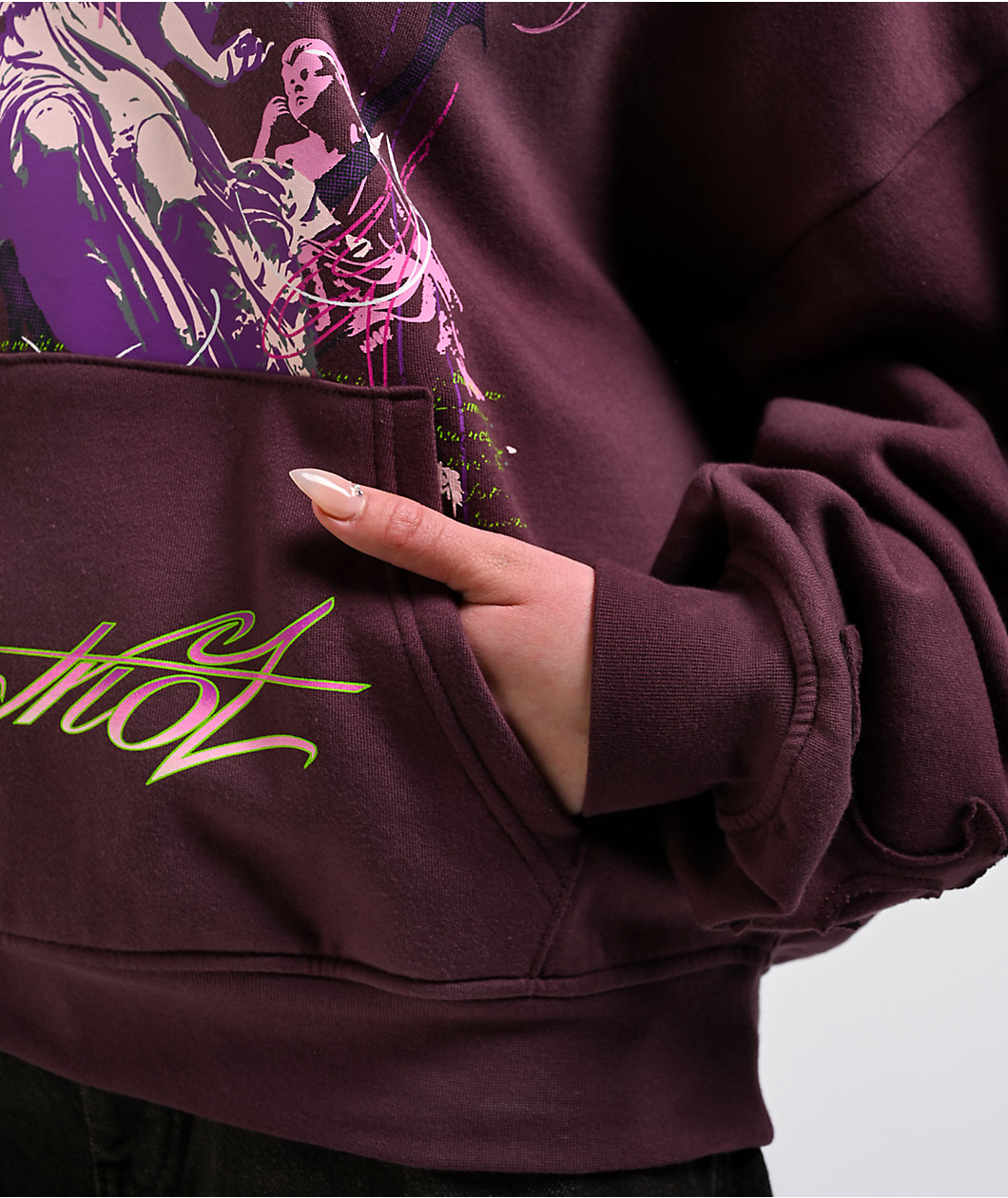 Vitriol Lenexa Dark Purple Hoodie