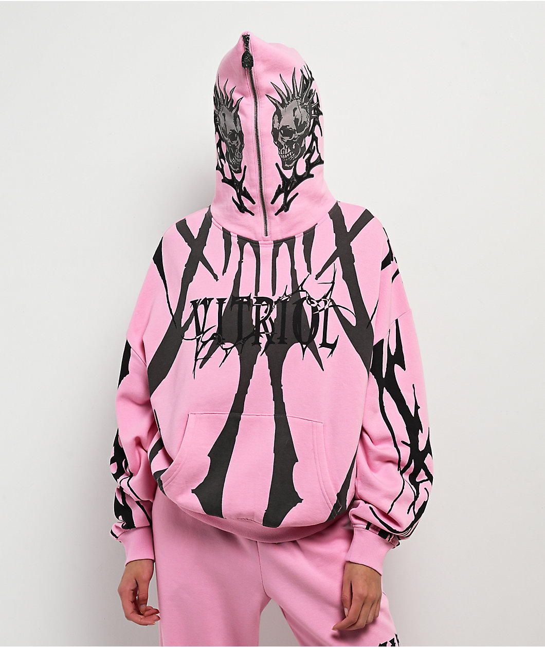 Vitriol Lenexa Pink Hoodie