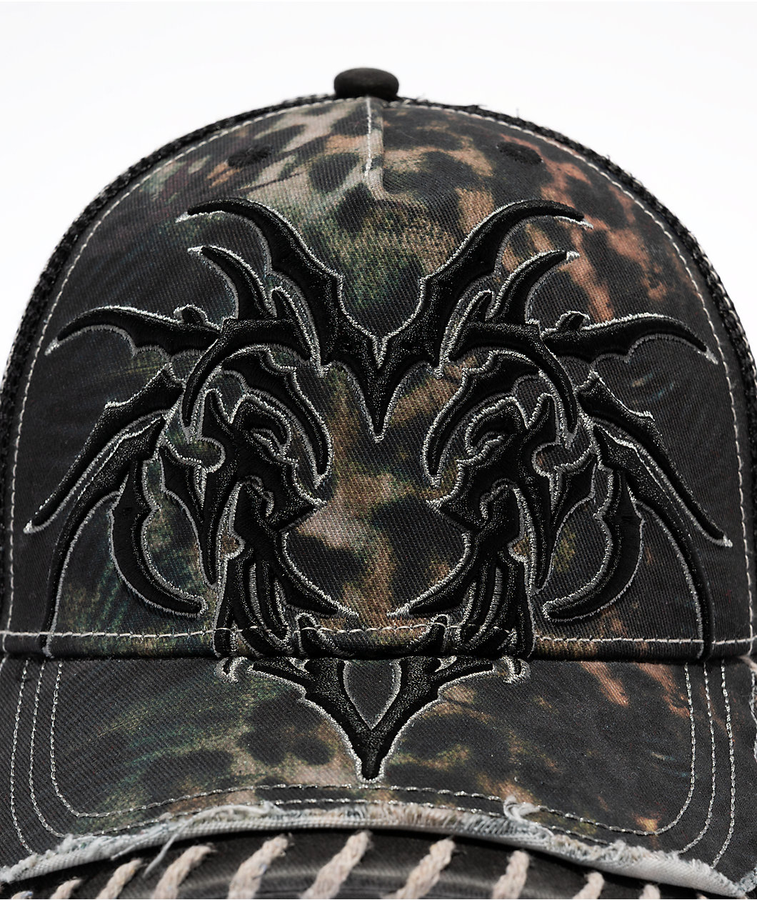 Vitriol Leopard Black Trucker Hat