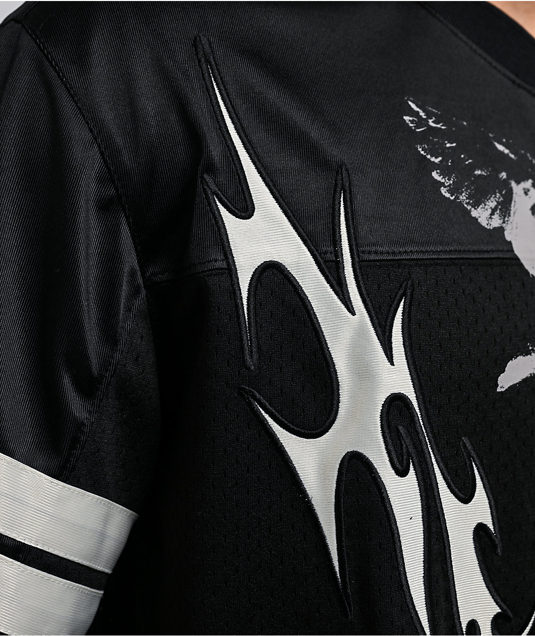 Vitriol Lightning Black Football Jersey