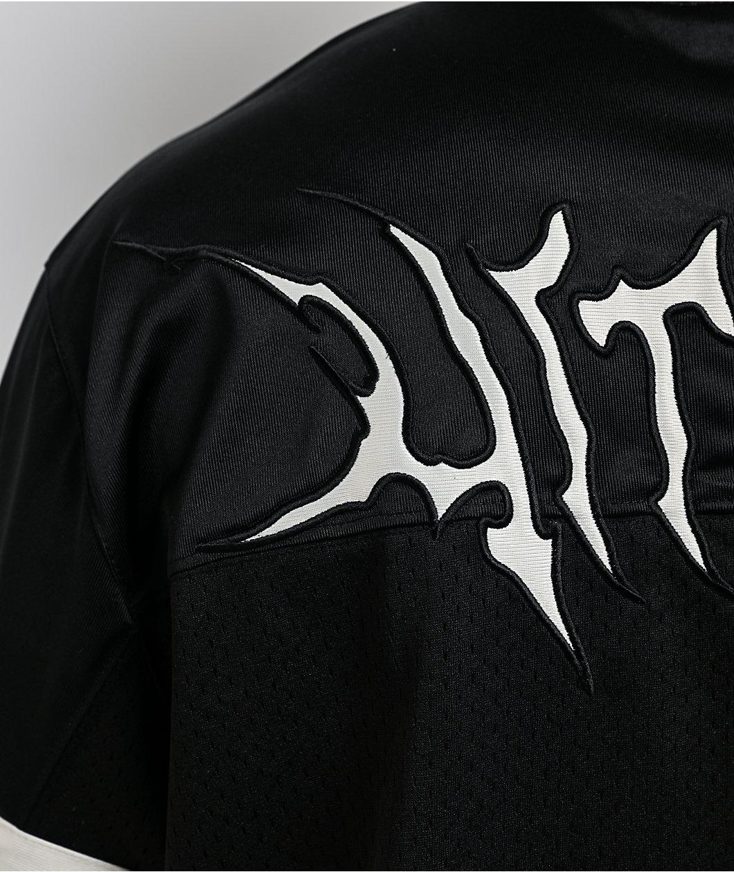 Vitriol Lightning Black Football Jersey