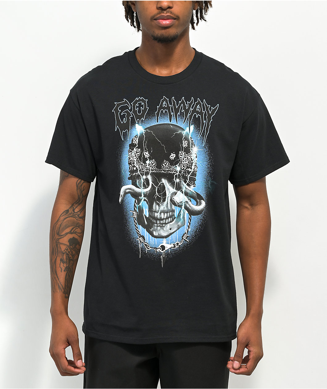 Vitriol Live Fast Black T-Shirt