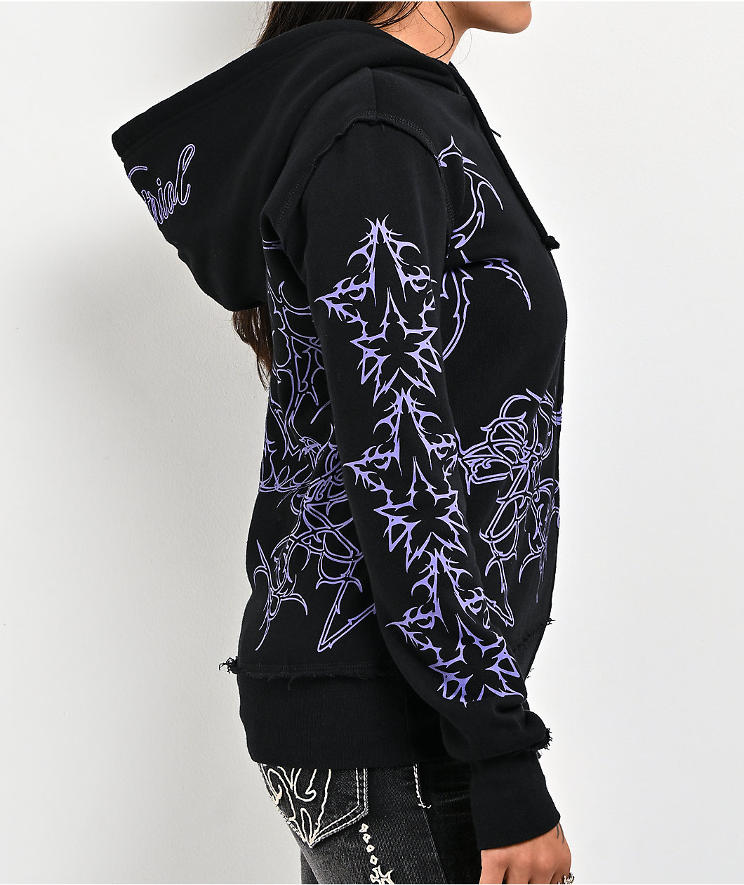 Vitriol Logan Black Zip Hoodie