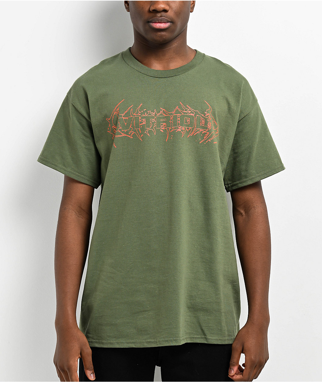 Vitriol Lucid Dreaming Olive T-Shirt