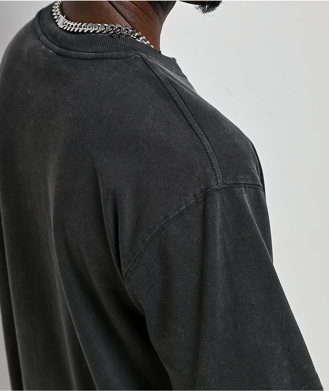Vitriol Moonlight Stone Black Wash Boxy T-Shirt