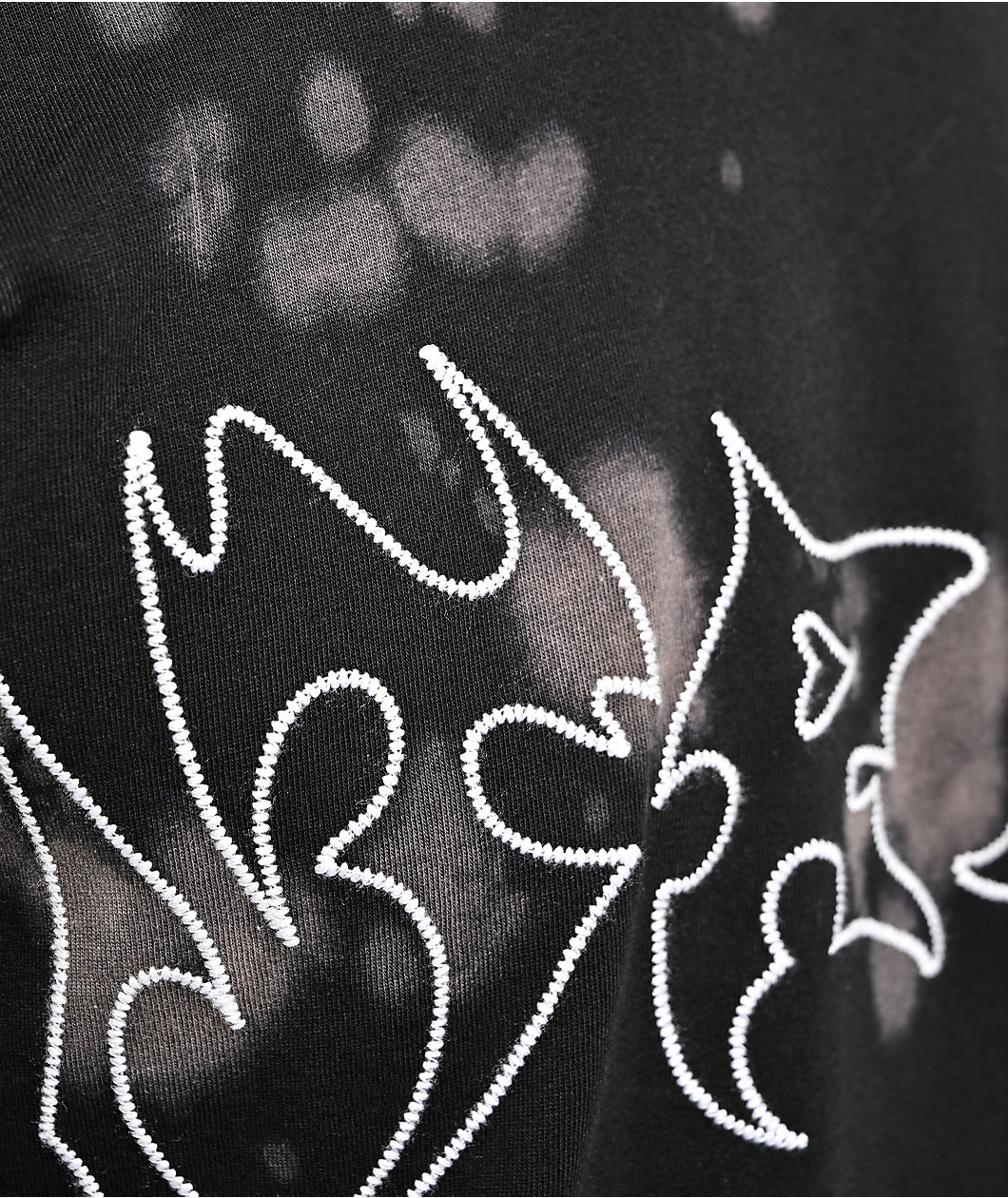 Vitriol Nail Head Black Bleach T-Shirt