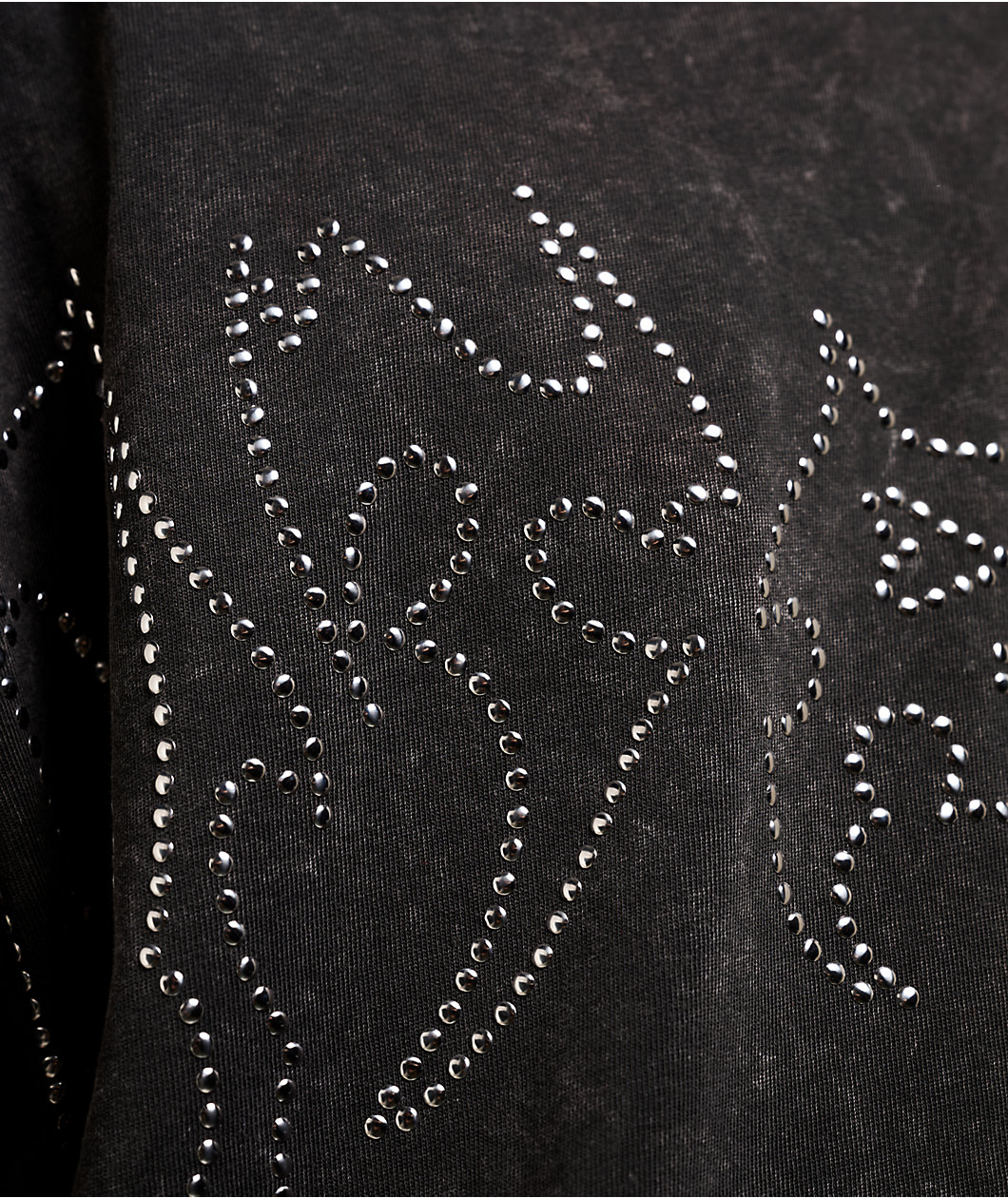 Vitriol Nail Head Black Wash Boxy T-Shirt