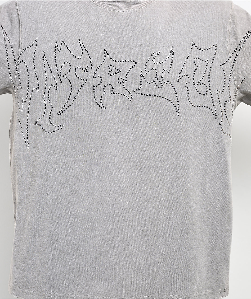 Vitriol Nail Head Grey Wash T-Shirt