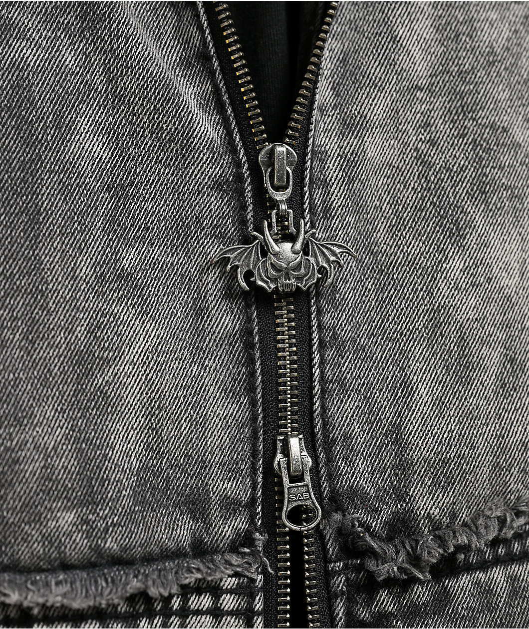 Vitriol Oblivion Depth With Destruction Wash Denim Jacket