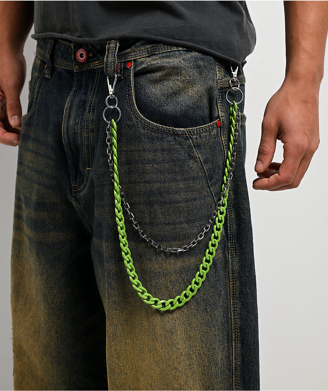 Vitriol Paint Green Pocket Chain