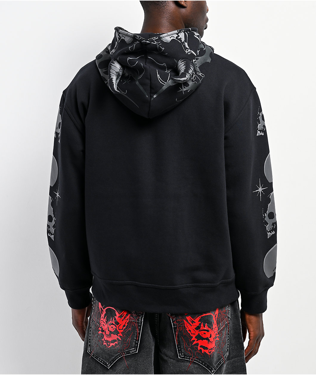 Vitriol Rage Cage Black Zip Hoodie