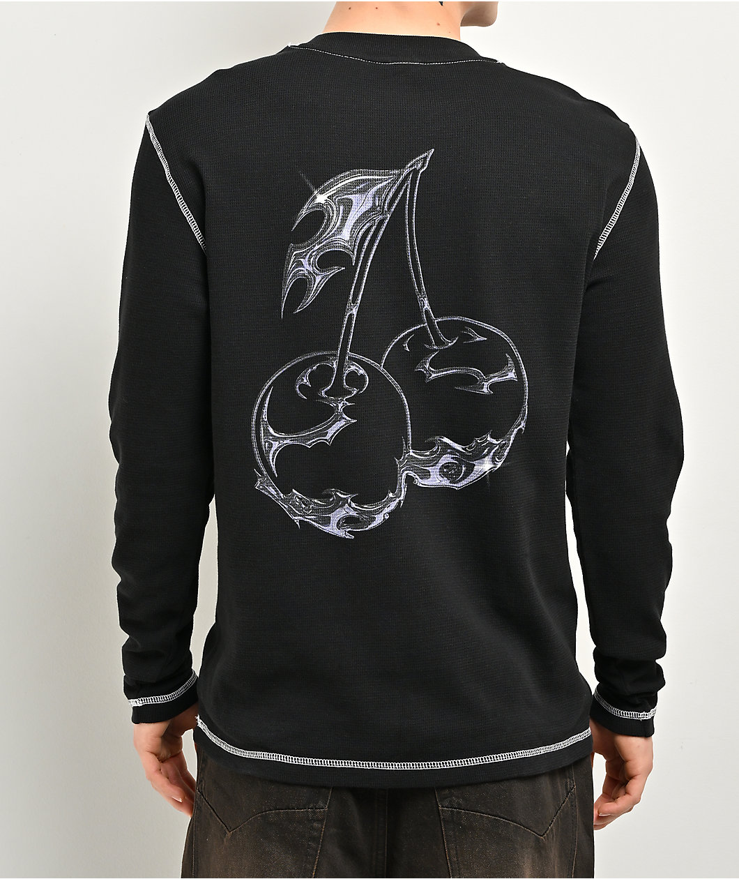 Vitriol Rebuff Black Thermal Long Sleeve T-Shirt