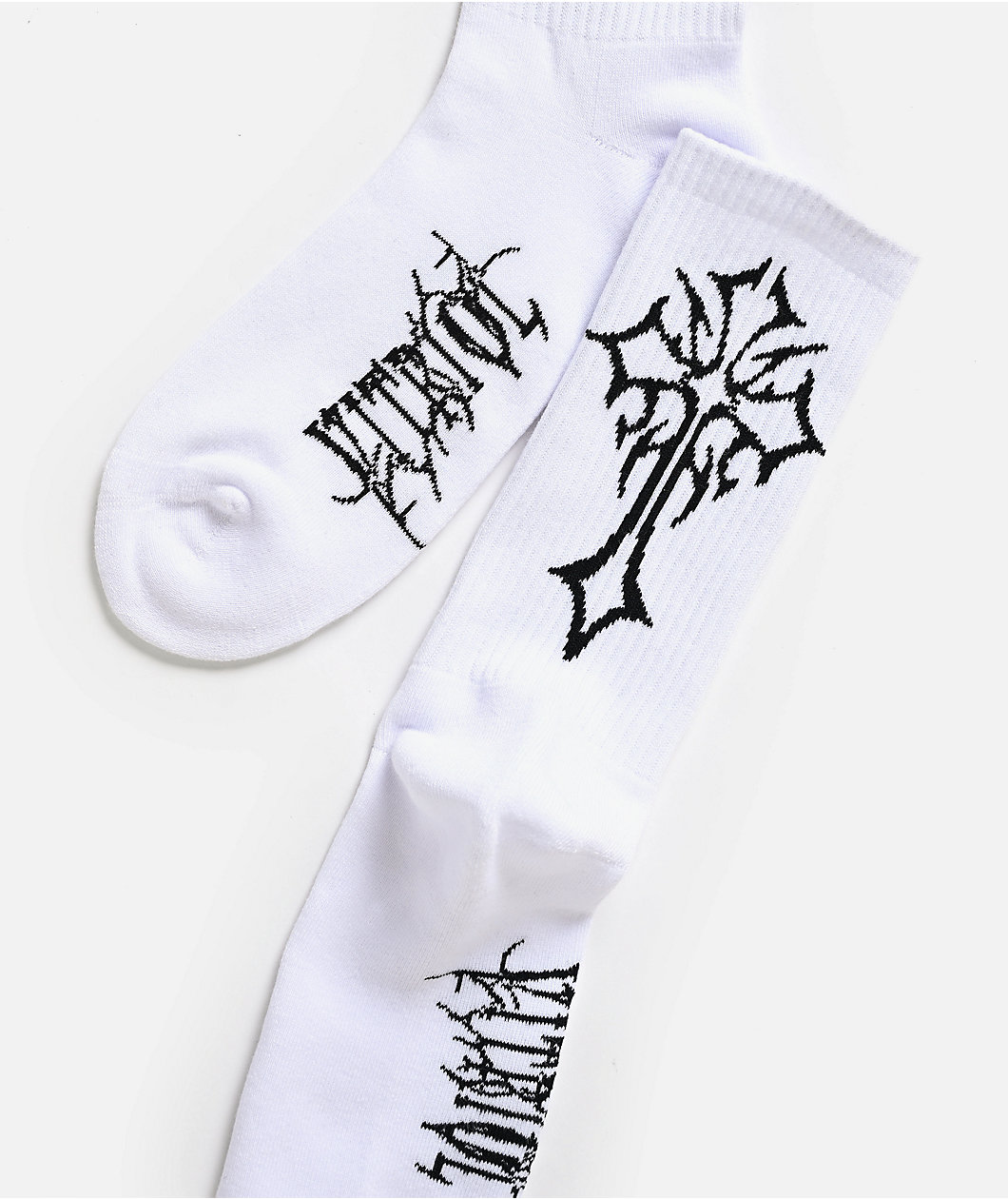 Vitriol Rectify White Crew Socks