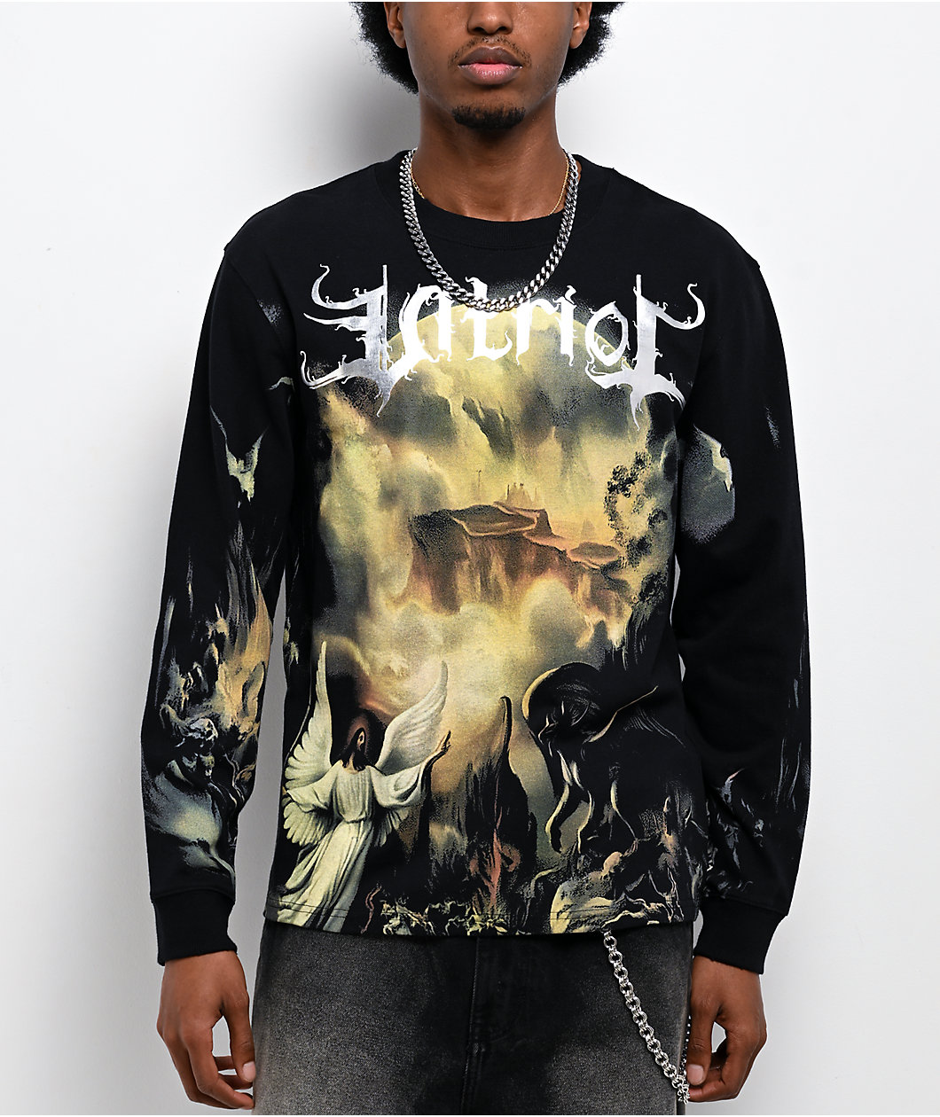 Vitriol Revelations Black Long Sleeve T-Shirt