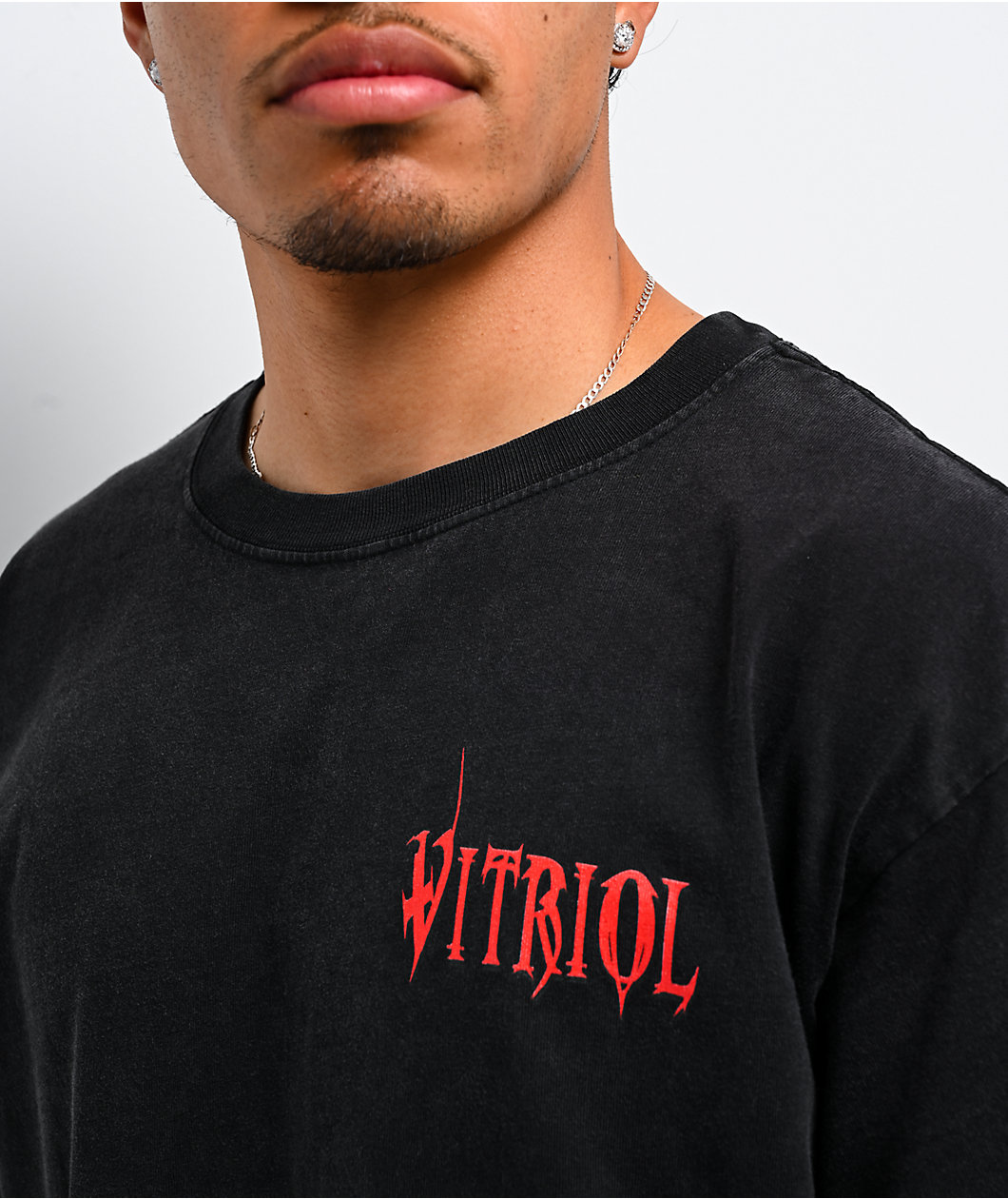 Vitriol Sacrifice Black Wash T-Shirt