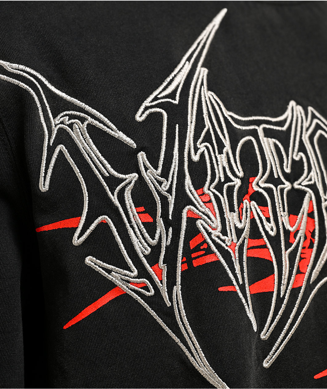 Vitriol Scorn Black Long Sleeve T-Shirt