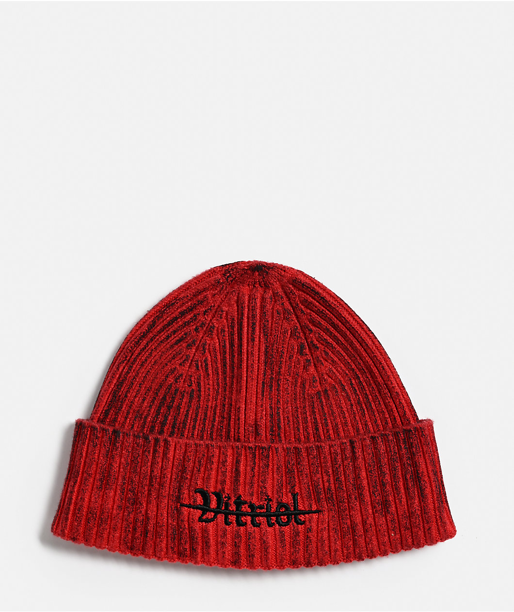 Vitriol Seaburn Red Wash Beanie