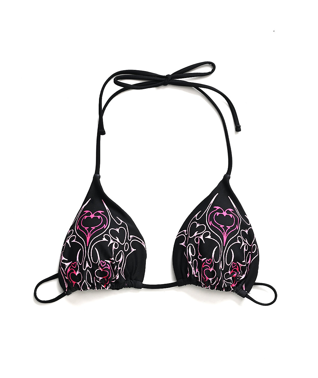 Vitriol Shae Black Triangle Bikini Top